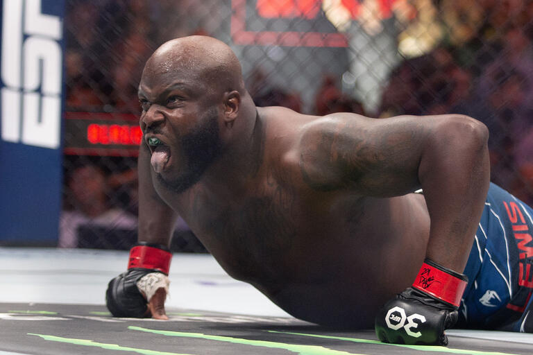 Derrick Lewis withdraws from UFC Edmonton