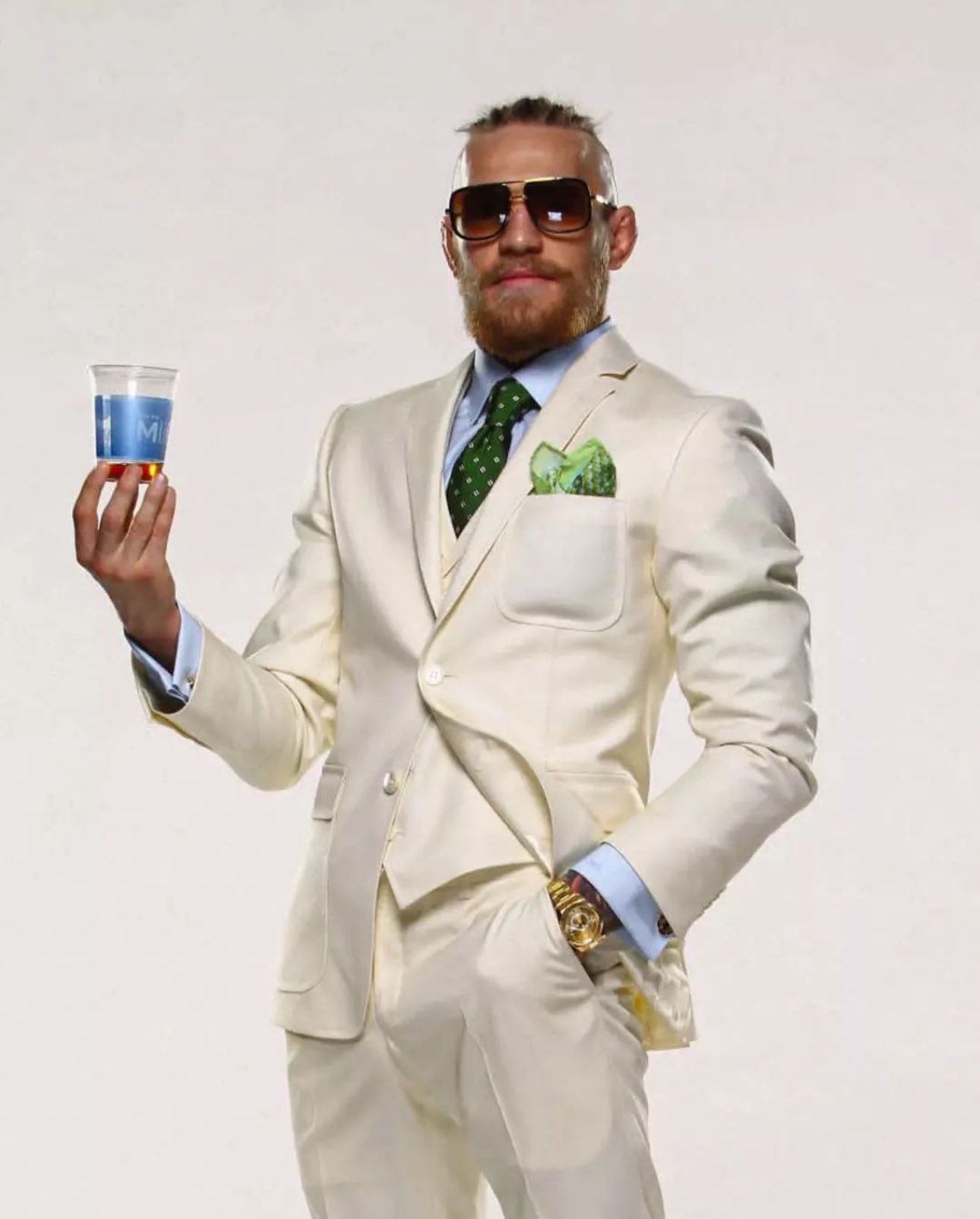 Conor McGregor, UFC standout, strongly suggests a potential run for the presidency.