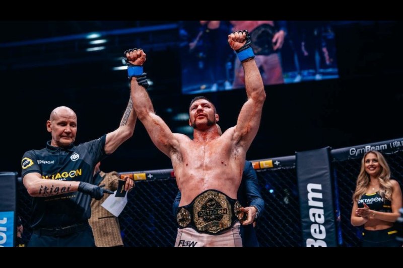 Oktagon MMA Champion Dominates Ex-UFC Contender in Decisive Heavyweight Title Defense