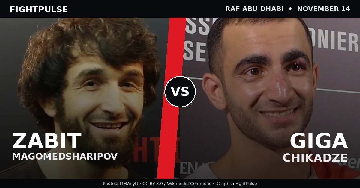 Zabit Magomedsharipov Signs With RAF, Faces Giga Chikadze in Abu Dhabi