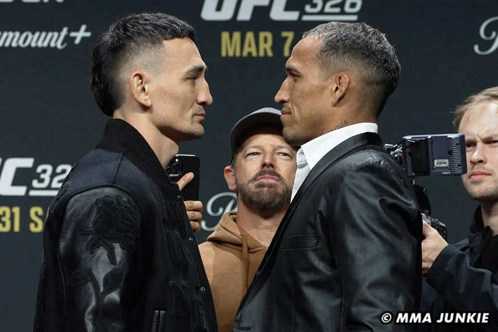Icons Reunite: Max Holloway and Charles Oliveira Face Off Again for BMF Glory at UFC 326