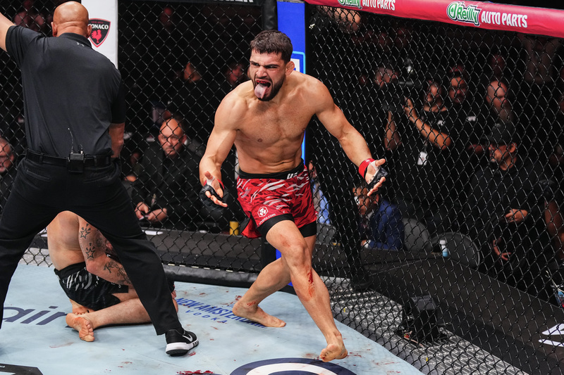 UFC 320 Video: Ramiz Brahimaj Pulls Off Upset Submission Win Over Austin Vanderford - UFC Article