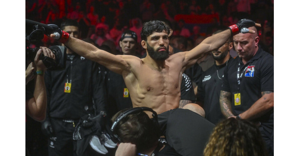 Arman Tsarukyan at UFC Fight Night Doha